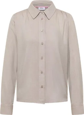 Produktbild von Soft Melange Blouse 17189 chocolate mousse melange Größe XXL