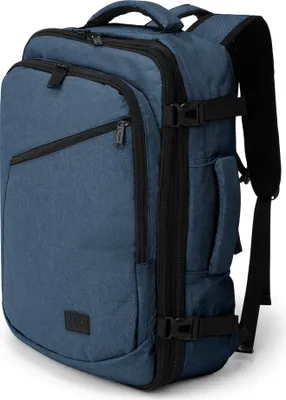 Produktbild von TRVLMORE Reisetasche - 40L Rucksack - Handgepäck - Spritzwassergeschützt - Reiserucksack - Wochenendtasche - Damen und Herren - Blau