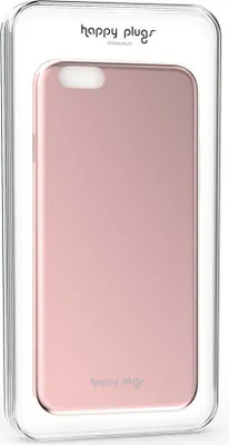 Produktbild von Happy Plugs Deluxe Slim Case iPhone 6, Cover, Apple, iPhone 6, Gold