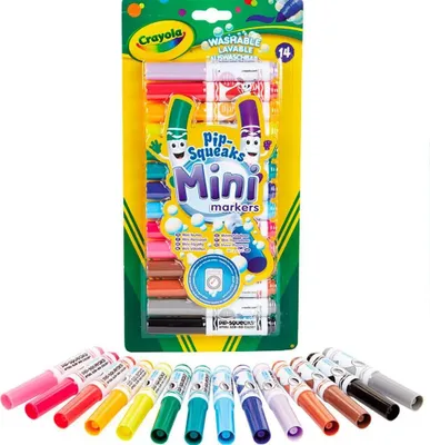Imagen del producto de Crayola 8343, rotulador de fieltro, multicolor, 14 unidades