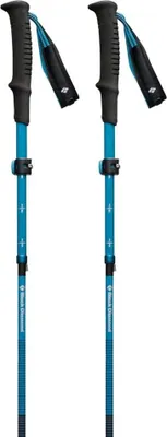Immagine prodotto di Bastoncini da trekking Black Diamond Distance Carbon FLZ antracite/blu 1 paio 110-125