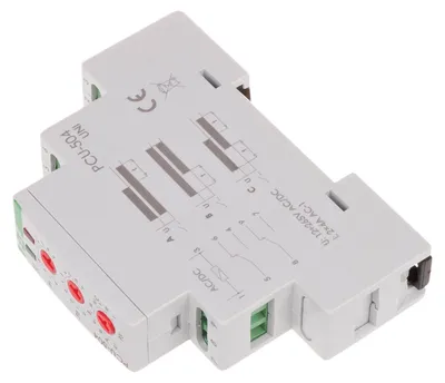 Zdjęcie produktu dla F&F | Timer PCU-504UNI - 2x4A - 12-264V AC/DC - LED Wyświetlacz - Automatyzacja Systemów