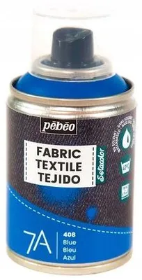 Produktbild von Pebeo Stoffmalfarbe 100ml Spray Blau für Kleidung