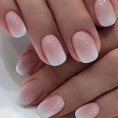 Productafbeelding van Kunstnagels, kort, vierkant, 24 stuks, zelfklevend, voor nageldesign