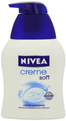 Obrázek produktu pro NIVEA 80700, Ruce, Krémové mýdlo, Čisticí, Vysoušení, Hydratující, Bílá, Obdélníkový, Mandle