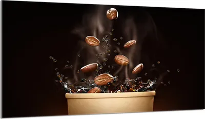 Produktbild von Glas-Herdplattenschutz 90x52 Kaffee