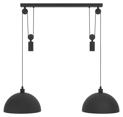 Immagine prodotto di Lampada a sospensione LB22 Winkworth nero 1180x380mm 2xE27 43436