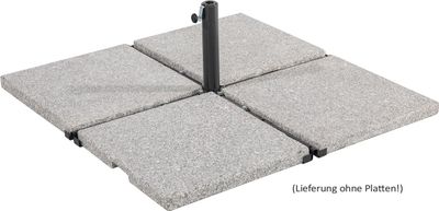 Schneider Platten-Ständer, für 50 mm Rohr (ohne Wegeplatten) 837-15