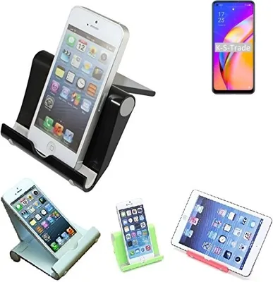 Produktbild von K-S-Trade Handy-Ständer kompatibel mit Oppo A94 5G faltbarer Tischständer Smartphone Tablet Halterung Reise