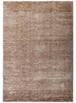 Produktbild von HOME DELUXE - Teppich SOFI - Farbe: Braun, Größe: 180 x 120 cm - Allergikerfreundlich, Floorhöhe: 4,3 cm, 100% Polypropylen Friese I Floorteppich Shaggy Designteppich