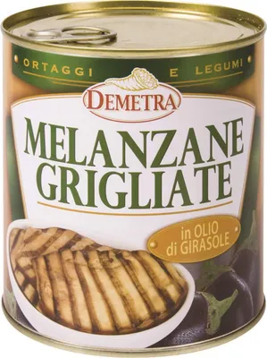 Immagine prodotto di Melanzane grigliate in olio di girasole 760 gr. - Demetra
