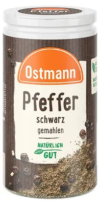 Produktbild von Pfeffer schwarz gemahlen