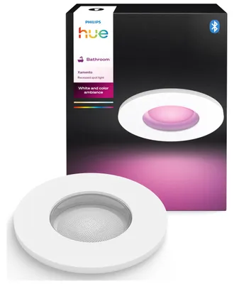 Produktbild von Philips Hue White and Color ambiance Hue Xamento Einbauspot, Bluetooth/Zigbee, Weiß, GU10, Multi, 2000 K, 6500 K