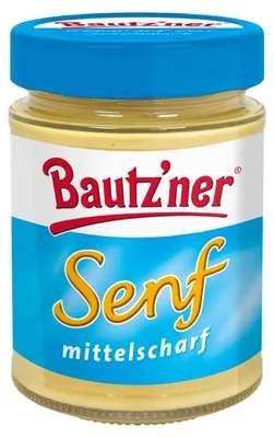 Produktbild von Bautzner Senf mittelscharf - 250ml