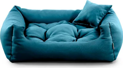 Image de Lit pour chien NEO - Lit confortable pour chien en tissu résistant, coussin pour chien durable de haute qualité (3XL - 130x110, turquoise)