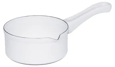 Zdjęcie produktu dla Rondel dziecięcy Riess Ø14cm 0,75 litra Classic Biały Indukcja