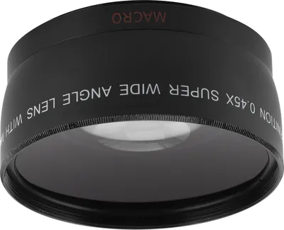 Obrázok produktu pre 0,45x širokouhlý objektív fotoaparátu a makroobjektív navyše pre priemer filtra 55 mm