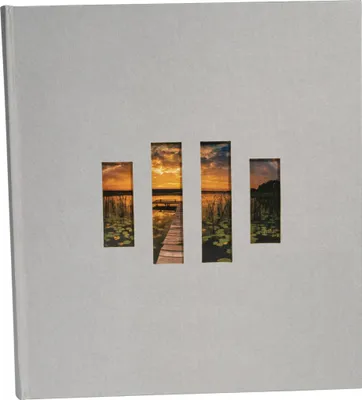 Produktbild von EXACOMPTA Fotoalbum MILANO 290 x 320 mm grau