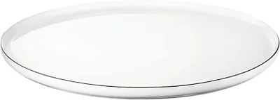 Image de Assiette à dessert ASA -oco- avec bord noir OCOLIGNE, 27 cm, 2033113 Lot promotionnel comprenant 6 exemplaires de l'article mentionné, un cadeau et un don
