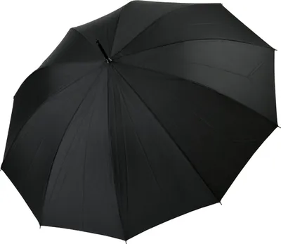 Produktbild von Resckodd Regenschirm Stockschirm Herren Automatik Uni Schwarz