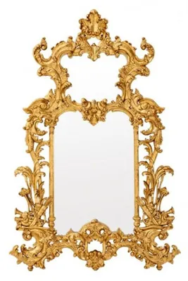 Zdjęcie produktu dla Lustro ścienne Casa Padrino, designerski model, styl barokowy, złoty, wymiary: 124 x 190 cm