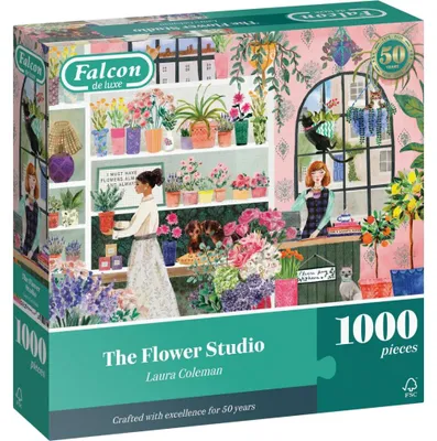 Produktbild von Falcon de luxe Falcon - The Flower Studio (1000 Teile), 1000 Stück(e), Landschaft, 15 Jahr(e)