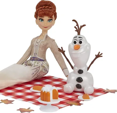 Productafbeelding van Hasbro Disney's Frozen 2: Herfstpicknick van Anna en Olaf, voor dames, 3 jaar, meisje, meerkleurig