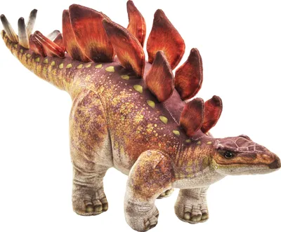 Produktbild von Wild Republic Dinosaurier Stofftier - Stegosaurus - braun - 60 cm