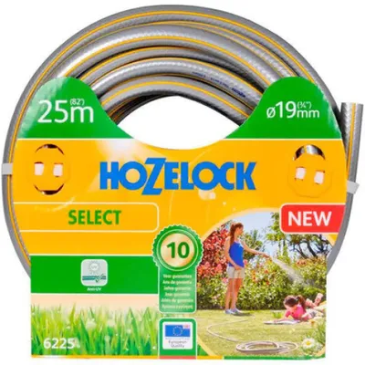 Produktbild von Hozelock 6225P0000, 25 m, Grau, Gelb, Nur der Schlauch, PVC, 1,9 cm, Frankreich