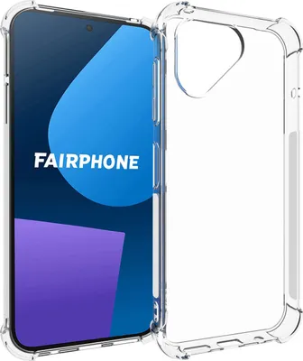 Produktbild von iMoshion Handy Hülle für Fairphone 5 - Silikon Anti Shock - Transparent
