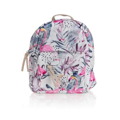 Produktbild von SCHÖN AUF Rucksack klein 27 x 21 x 10,5 cm, Flamingos