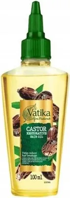 Produktbild von Vatika Afro Naturals Castor Restorative Hair Oil 100ml for Afro Textured Hair Reduce Breakage Promote Stronger Hair