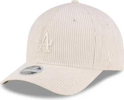 Produktbild von New Era Women MLB 9FORTY Cord Cap Los Angeles Dodgers pastel beige