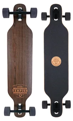 Zdjęcie produktu dla Tempish BOHEMIA II, Longboard, Brązowy, Drewno klonowe, Monochromatyczny, 100 kg, Chłopak, dziewczyna