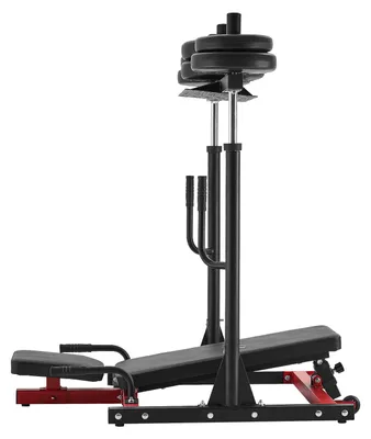 Produktbild von Vertikale Beinpresse, spezielles Heim-Fitnessgerät für den Unterkörper, Trainingsgerät Kohlenstoffstahl, verstellbares Beinkrafttraining für hochintensives Drücken 249,48 kg belastbar