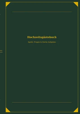 Produktbild von Hochzeits Gästebuch