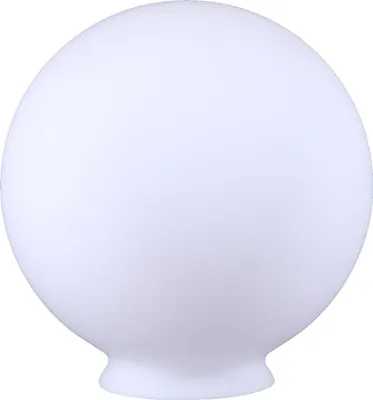 Produktbild von Kugelglas Weiß Ø 160mm Ersatzglas mit Kragenrand Lampenglas Kugelform Leuchtenglas