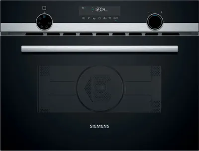 Siemens Einbau Mikrowelle mit Heißluft 60x45 cm Edelstahl CM585AGS1