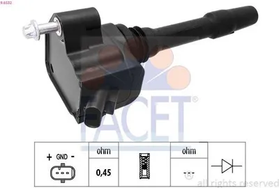 Produktbild von FACET 9.6532 Zündspule für BMW 1 Schrägheck (F20) 3 Touring (F31) 3 Touring (G21) 3 Limousine (F30, F80) 5 Touring (G31)