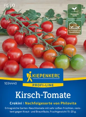 Artikelbild 2 von 'Kirsch-Tomate Crokini F1' aus der Kategorie Kirschtomatensamen