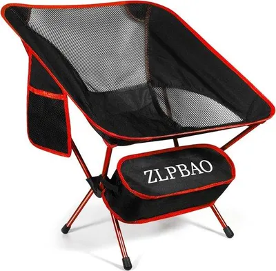 Produktbild von Famanu Campingstuhl mit Tragetasche - bis 160 kg, ultraleicht, faltbar, ideal für Picknick und Outdoor
