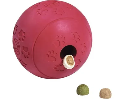 Produktbild von Karlie Ruffus Vollgummi-Futterball, Größe:ø 10 cm