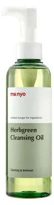 ma:nyo – Herb Green Cleansing Oil – odličovací olej – čištění pórů a zklidnění pleti – 200 ml – obrázek 1
