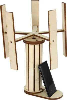 Produktbild von SOL-EXPERT Windgenerator-Solarbausatz Savonius