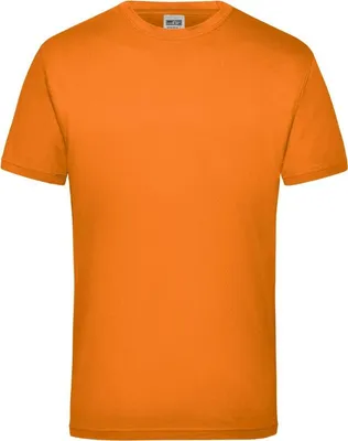 Produktbild von James & Nicholson Workwear-T Men Gr. XL, orange
