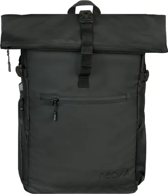Produktbild von neoxx Freizeitrucksack Rucksack mit Laptopfach Vibe Roll Top Backpack 19L Urban schwarz