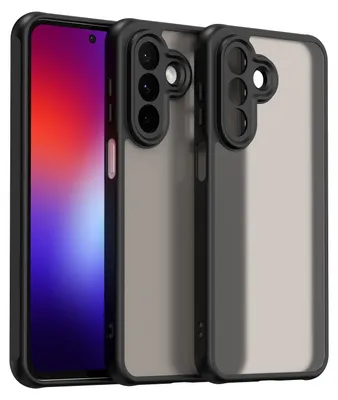Produktbild von Samsung Galaxy A27 Hülle - Coverup Mattes Transparentes Back Cover mit Kameraschutz - Schwarz