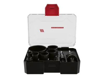 Produktbild von PARKSIDE PERFORMANCE® Bimetall-Lochsägensatz »PLSP 1 A1«, 10-teilig, bis 45 mm Schnitttiefe