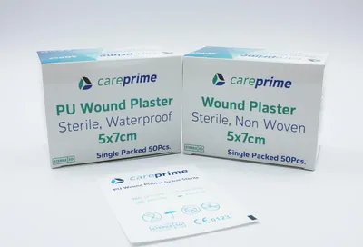 Produktbild von Sterile Wundverband 50 Stück (Vlies 7.5x10cm)
