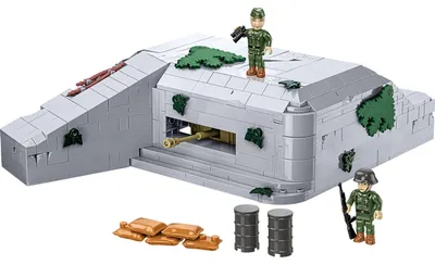 Image de COBI 642 PCS HC WWII /3136/ GERMAN BUNKER Regelbau 667